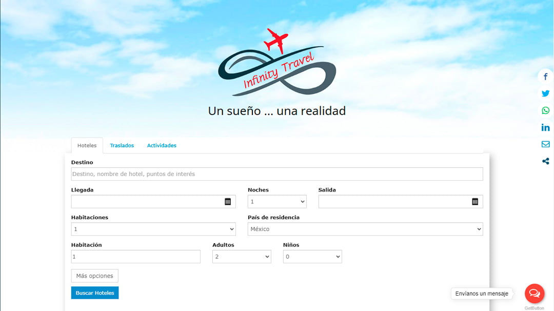 agencia de viajes infinity travel